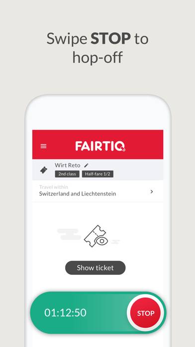 Fairtiq Capture d'écran de l'application #4