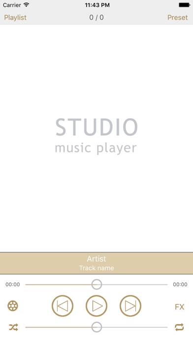 Studio Music Player DX Schermata dell'app #3