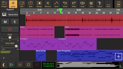 Audio Evolution Mobile Studio App-Screenshot #1