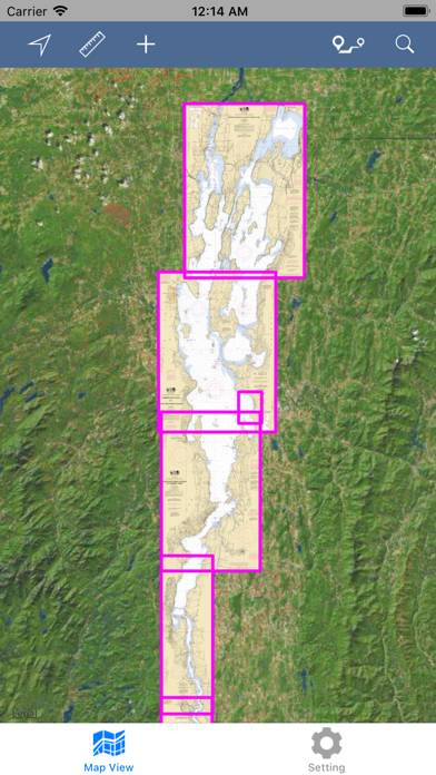 Lake Champlain – Boating Map App screenshot #1