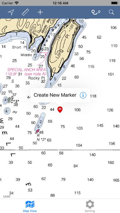 Lake Champlain – Boating Map App screenshot #5