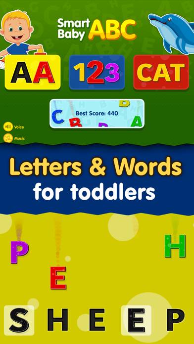 Smart Baby ABC Games: Toddler Kids Learning Apps Captura de pantalla de la aplicación #1