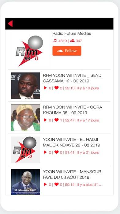 Rfm Radio Senegal App screenshot #5
