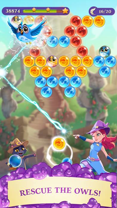 Bubble Witch 3 Saga Captura de pantalla de la aplicación #1