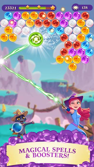 Bubble Witch 3 Saga Captura de pantalla de la aplicación #2