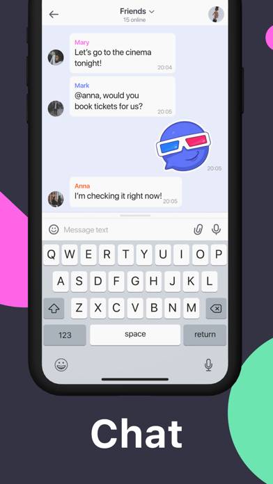 TamTam Messenger & Video Calls Schermata dell'app #3