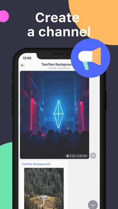 TamTam Messenger & Video Calls App screenshot #4