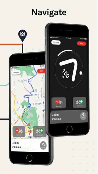 Beeline Bike Navigation App-Screenshot #3