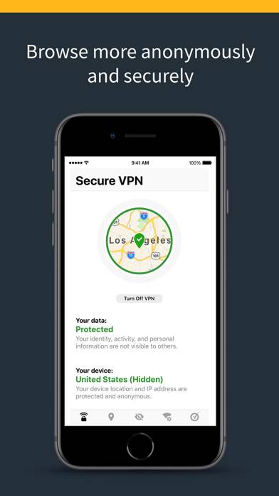 Norton Secure VPN & Proxy VPN Capture d'écran de l'application #1