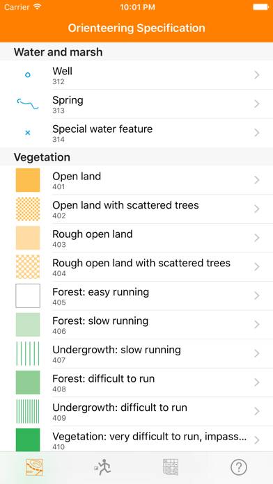 Orienteering Encyclopedia Captura de pantalla de la aplicación #1
