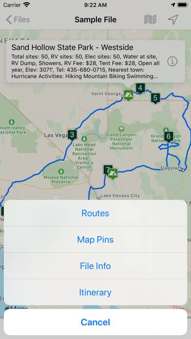 Road Trip Planner™ Schermata dell'app #2