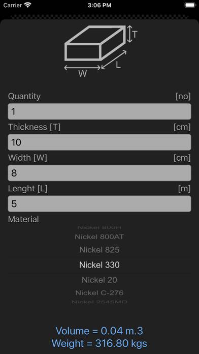 Metal Calculator Plus App screenshot #3