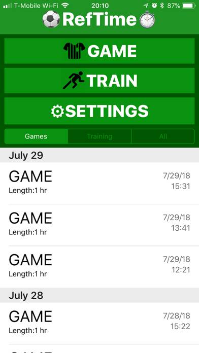 RefTime: Game & Fitness Timers App-Screenshot #1