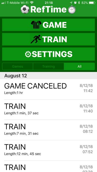 RefTime: Game & Fitness Timers App-Screenshot #4