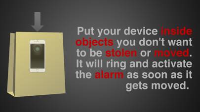 Motion Alarm Anti Theft Device Schermata dell'app #2