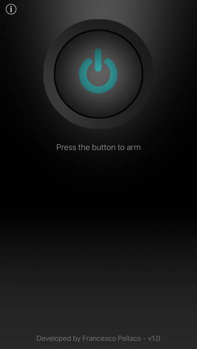 Motion Alarm Anti Theft Device Schermata dell'app #3