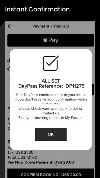DayPass App screenshot #6