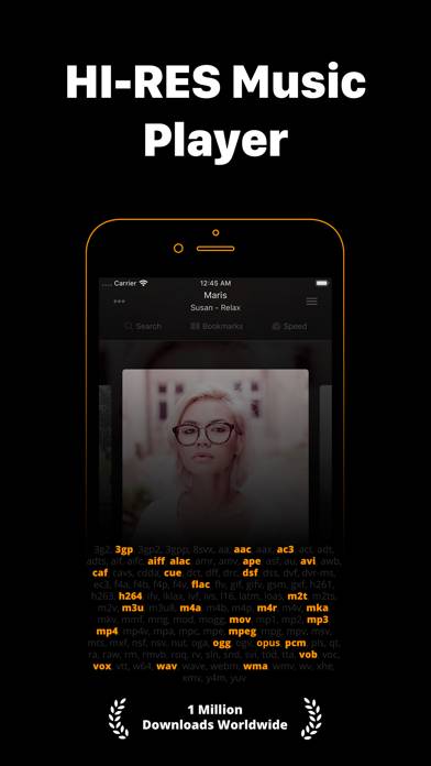 Flacbox: Hi-Res Music Player Скриншот приложения #1