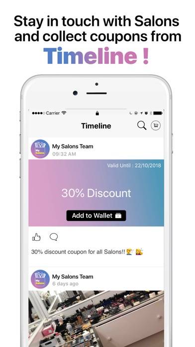My Salons App screenshot