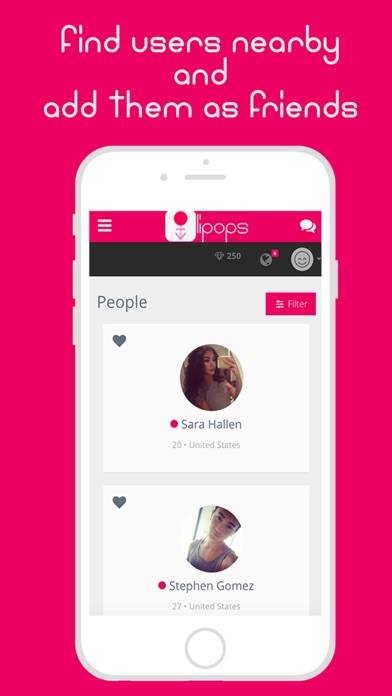 Lipops App screenshot #1