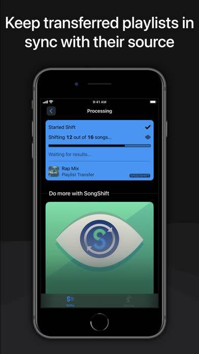 SongShift App-Screenshot #4