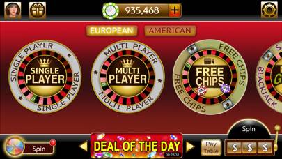 Roulette 3D Casino Style Captura de pantalla de la aplicación #3
