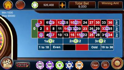 Roulette 3D Casino Style App screenshot #4