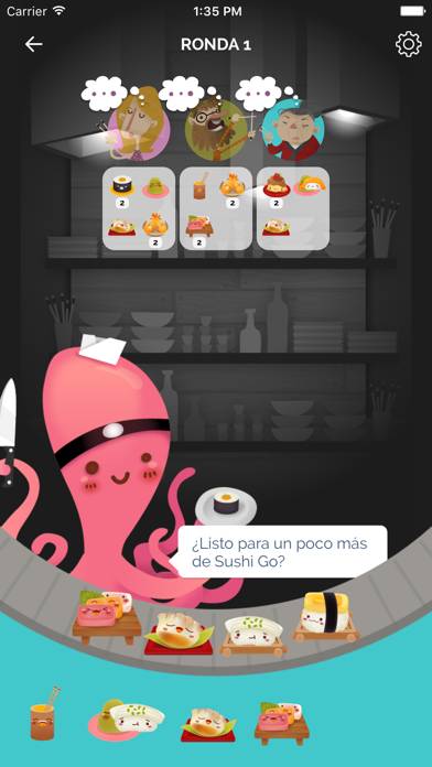 Sushi Go! App skärmdump #2