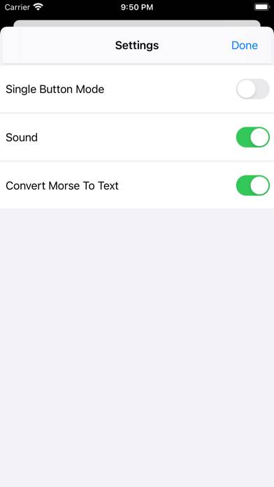 Morse Code Keys App-Screenshot