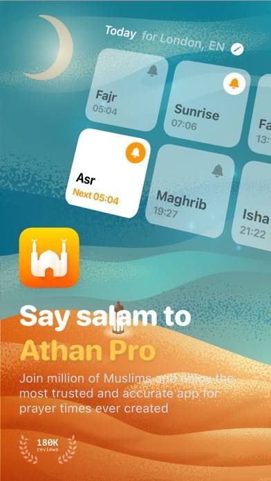 Ramadan 2024 • Athan Pro Uygulama ekran görüntüsü #3