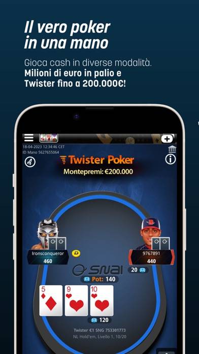 SNAI Poker Schermata dell'app #1