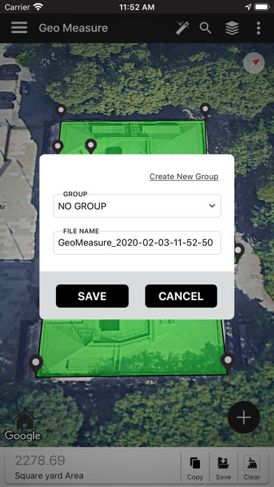 Geo Measure Area Calculator Uygulama ekran görüntüsü #3