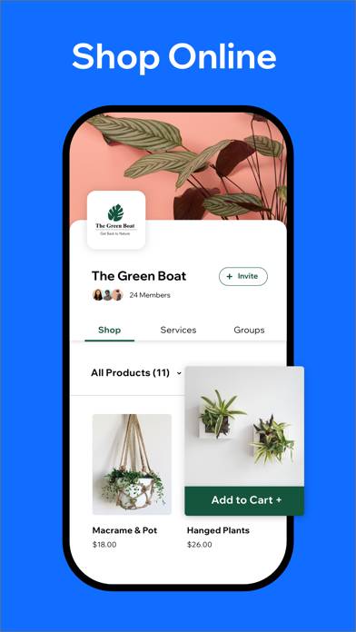 Spaces: Follow Businesses App screenshot