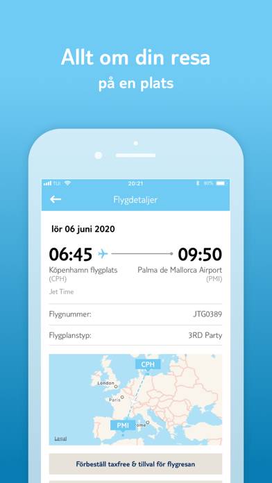 TUI Sverige App skärmdump #5
