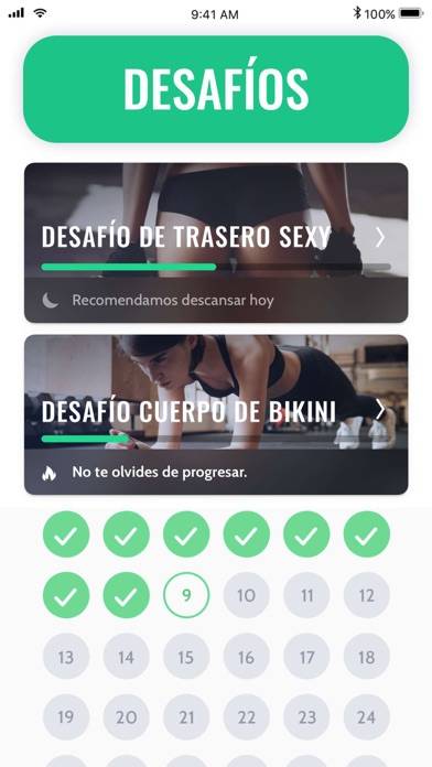 30 Day Fitness Captura de pantalla de la aplicación #2