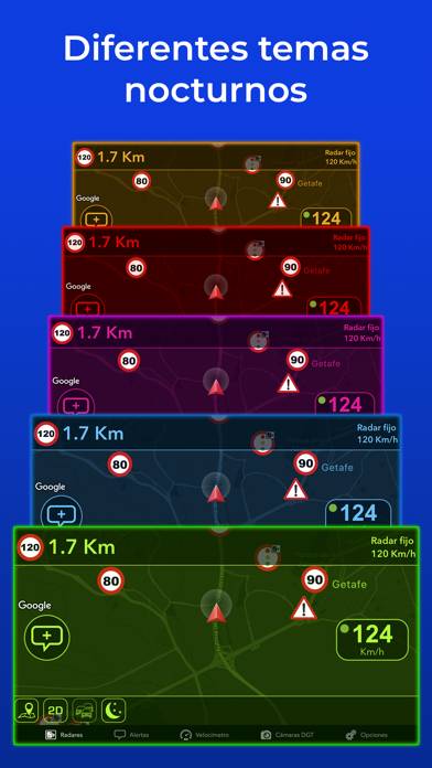 Radarbot Pro: Detector Radares Schermata dell'app #6