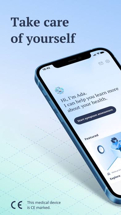 Ada – check your health Captura de pantalla de la aplicación #1
