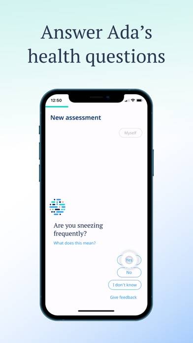 Ada – check your health Captura de pantalla de la aplicación #3