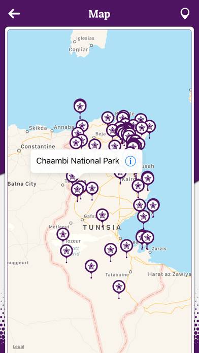 Tunisia Tourist Guide Schermata dell'app #4
