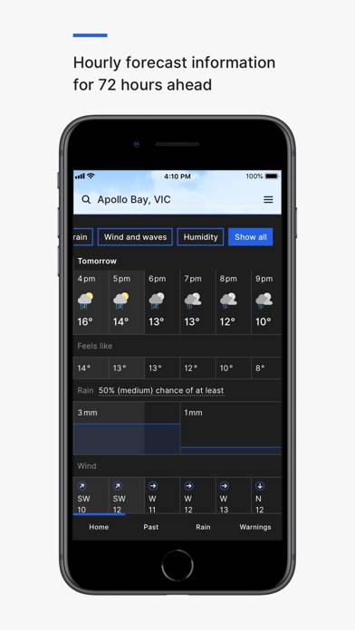 BOM Weather Capture d'écran de l'application #4