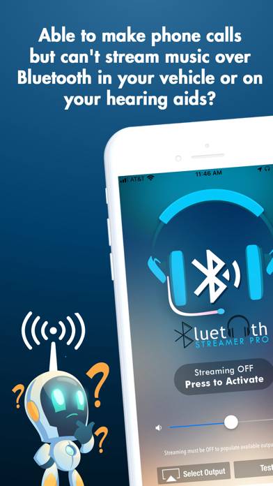 Bluetooth Streamer Pro App screenshot #1