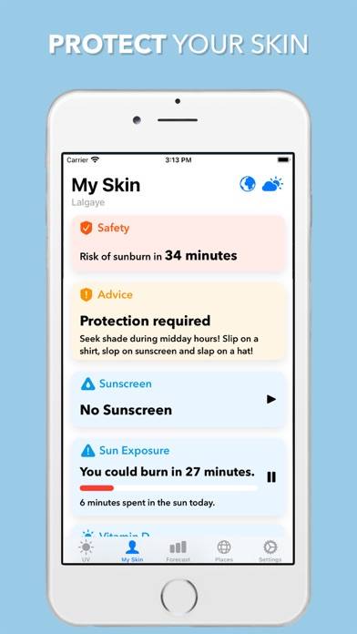 UV Index Widget Schermata dell'app #4