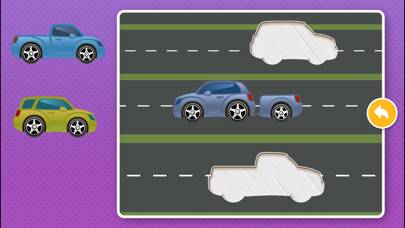 Cars & Vehicles Puzzle Game for toddlers HD Captura de pantalla de la aplicación #4