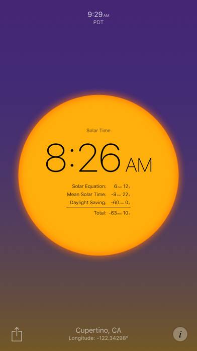 Solar Time App-Screenshot #2