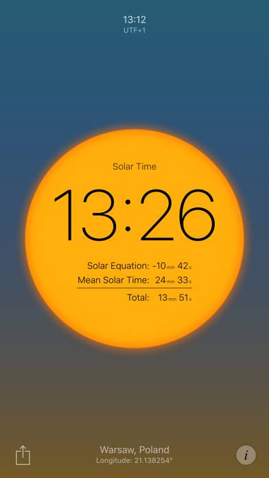 Solar Time App skärmdump #5