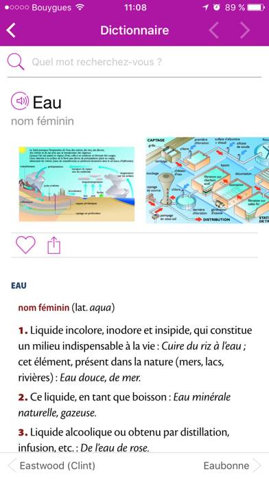 Le Petit Larousse 2019 App screenshot