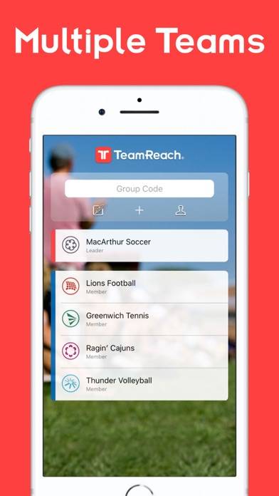 TeamReach – Your Team App App screenshot #1