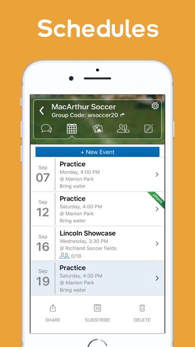 TeamReach – Your Team App App screenshot