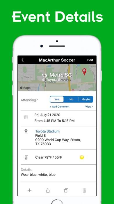 TeamReach – Your Team App App screenshot