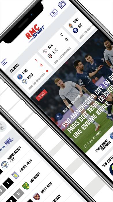 RMC Sport News, foot en direct Capture d'écran de l'application #2
